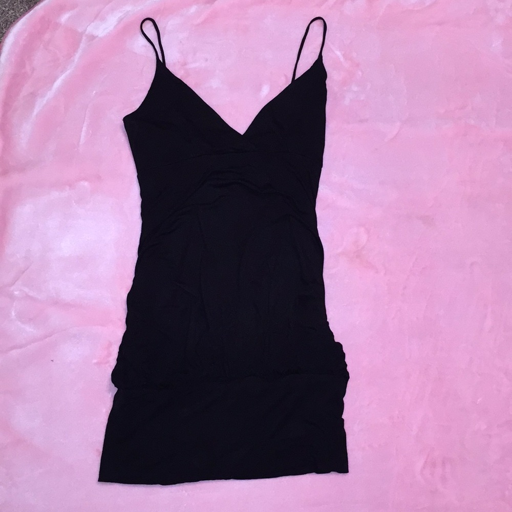 Sexy v neck dress